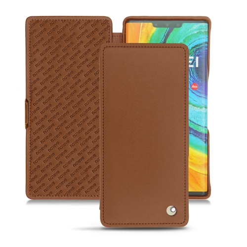 Custodia in pelle Huawei Mate 30 ProMarron ( Nappa - Pantone #8B4720 ) 