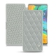가죽 커버 Huawei Mate 30 Pro - Gris - Couture ( Nappa - Pantone W428C ) 