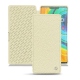 Huawei Mate 30 Pro leather case - Ivoire ( Sleek P C12 - White ) 