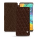 Funda de piel Huawei Mate 30 Pro - Châtaigne - Couture ( Pantone 476C ) 