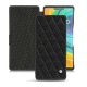 Housse cuir Huawei Mate 30 Pro - Ebène - Couture ( Sleek P C12 - Black ) 