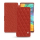 Huawei Mate 30 Pro leather case - Papaye - Couture ( Pantone 180C ) 