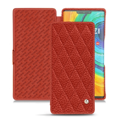 Huawei Mate 30 Pro leather casesPapaye - Couture ( Pantone #b54317 ) 
