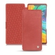 가죽 커버 Huawei Mate 30 Pro - Cerise vintage ( Pantone 185C ) 