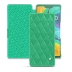 Housse cuir Huawei Mate 30 Pro - Menthe vintage - Couture