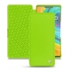 Huawei Mate 30 Pro leather case - Vert fluo