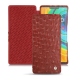 Capa em pele Huawei Mate 30 Pro - Autruche ciliegia