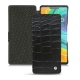 Huawei Mate 30 Pro leather case - Crocodile nero