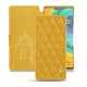 Custodia in pelle Huawei Mate 30 Pro - Jaune soulèu - Couture