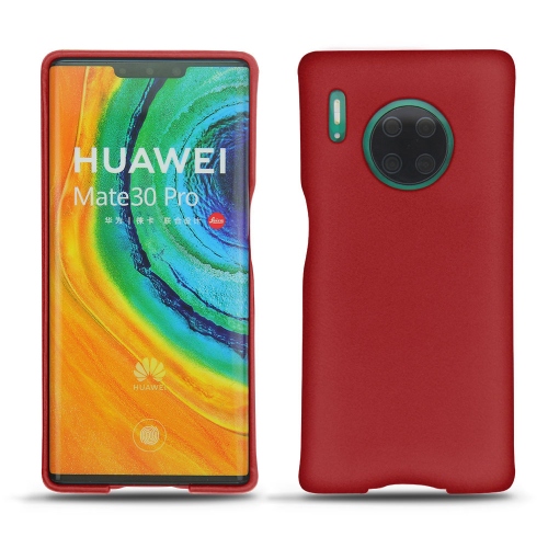 Custodia in pelle Huawei Mate 30 ProRouge ( Nappa - Pantone #d50032 ) 