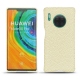 レザーケース Huawei Mate 30 Pro - Ivoire ( Sleek P C12 - White ) 