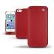 Lederschutzhülle Apple iPhone 5S  - Rouge ( Nappa - Pantone 199C ) 