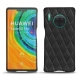Custodia in pelle Huawei Mate 30 Pro - Noir - Couture ( Nappa - Black ) 