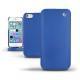 Lederschutzhülle Apple iPhone 5S  - Bleu océan ( Nappa - Pantone 293C ) 