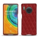レザーケース Huawei Mate 30 Pro - Tomate - Couture ( Pantone 187C ) 