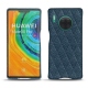 Lederschutzhülle Huawei Mate 30 Pro - Indigo - Couture ( Pantone 303U ) 