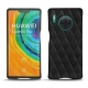 レザーケース Huawei Mate 30 Pro - Negre poudro - Couture