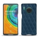 Custodia in pelle Huawei Mate 30 Pro - Blu mediterran - Couture