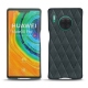 Funda de piel Huawei Mate 30 Pro - Blu marino - Couture