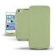 Lederschutzhülle Apple iPhone 5S  - Vert olive ( Nappa - Pantone 578U ) 