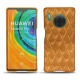 Lederschutzhülle Huawei Mate 30 Pro - Or Maïa - Couture