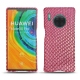 レザーケース Huawei Mate 30 Pro - Serpent ciclamino