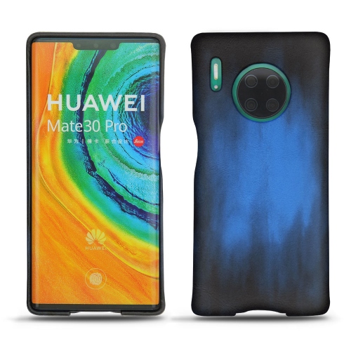 Lederschutzhülle Huawei Mate 30 ProBleu Patine
