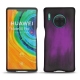 Coque cuir Huawei Mate 30 Pro - Violet Patine