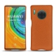 Custodia in pelle Huawei Mate 30 Pro - Orange vibrant