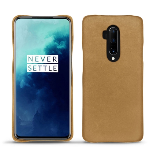 レザーケース OnePlus 7T ProSable vintage ( Pantone #9b7340 ) 