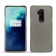 OnePlus 7T Pro leather cover - Acier vintage ( Pantone 403C ) 