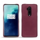 Capa em pele OnePlus 7T Pro - Prune vintage ( Pantone 512C ) 