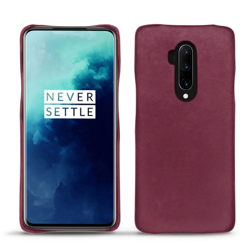 Capa em pele OnePlus 7T ProPrune vintage ( Pantone #612434 ) 