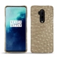 Capa em pele OnePlus 7T Pro - Autruche desert