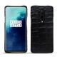 Capa em pele OnePlus 7T Pro - Crocodile nero