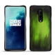 Coque cuir OnePlus 7T Pro - Vert Patine