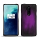 Coque cuir OnePlus 7T Pro - Violet Patine