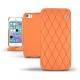 Lederschutzhülle Apple iPhone 5S  - Orange - Couture ( Nappa - Pantone 1495U ) 