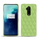 Custodia in pelle OnePlus 7T Pro - Vert olive - Couture ( Nappa - Pantone 578U ) 