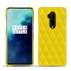 Funda de piel OnePlus 7T Pro - Jaune fluo - Couture