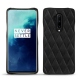 Custodia in pelle OnePlus 7T Pro - Negre poudro - Couture