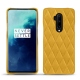 Lederschutzhülle OnePlus 7T Pro - Jaune soulèu - Couture