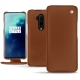 OnePlus 7T Pro leather case - Marron ( Nappa - Pantone 1615C ) 