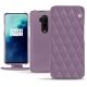 Custodia in pelle OnePlus 7T Pro - Lilas - Couture ( Nappa - Pantone 2645U ) 