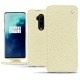 Custodia in pelle OnePlus 7T Pro - Ivoire ( Sleek P C12 - White ) 