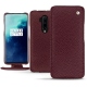 レザーケース OnePlus 7T Pro - Lie de vin ( Pantone 5115C ) 