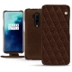 Custodia in pelle OnePlus 7T Pro - Châtaigne - Couture ( Pantone 476C ) 