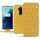 Capa em pele OnePlus 7T Pro - Mimosa - Couture ( Pantone 141C ) 