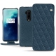 Lederschutzhülle OnePlus 7T Pro - Indigo - Couture ( Pantone 303U ) 
