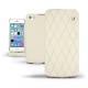 Lederschutzhülle Apple iPhone 5S  - Ivoire - Couture ( Sleek P C12 - White ) 
